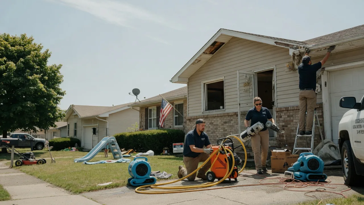 Water Damage Restoration in Sadler, TX near me